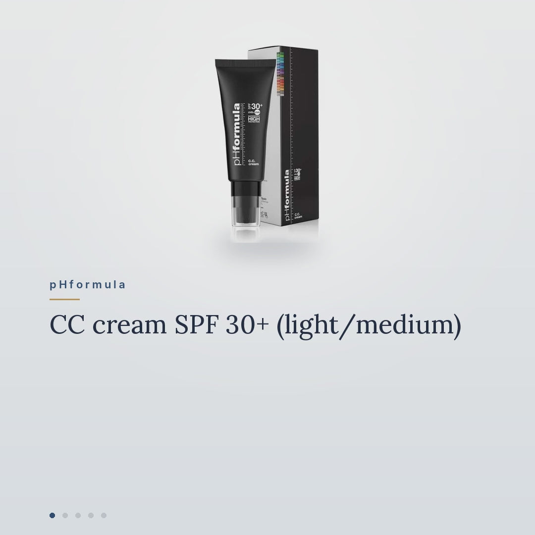 CC cream SPF 30+ (light/medium)